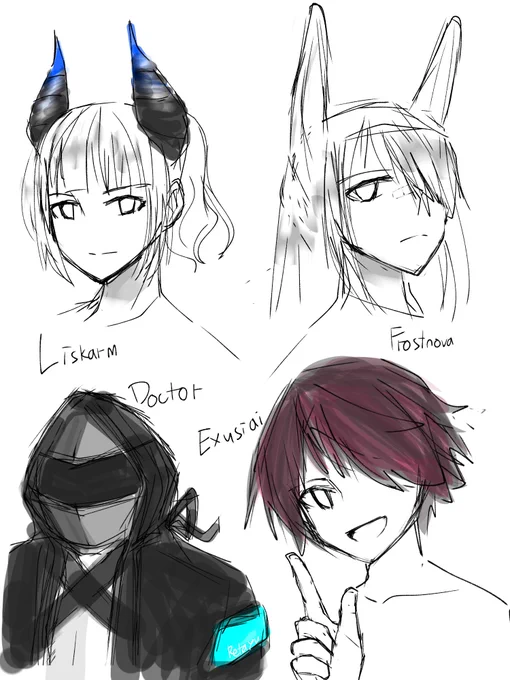 Draw from Memory Challenge(?)
#アークナイツ #明日方舟 #Arknights 