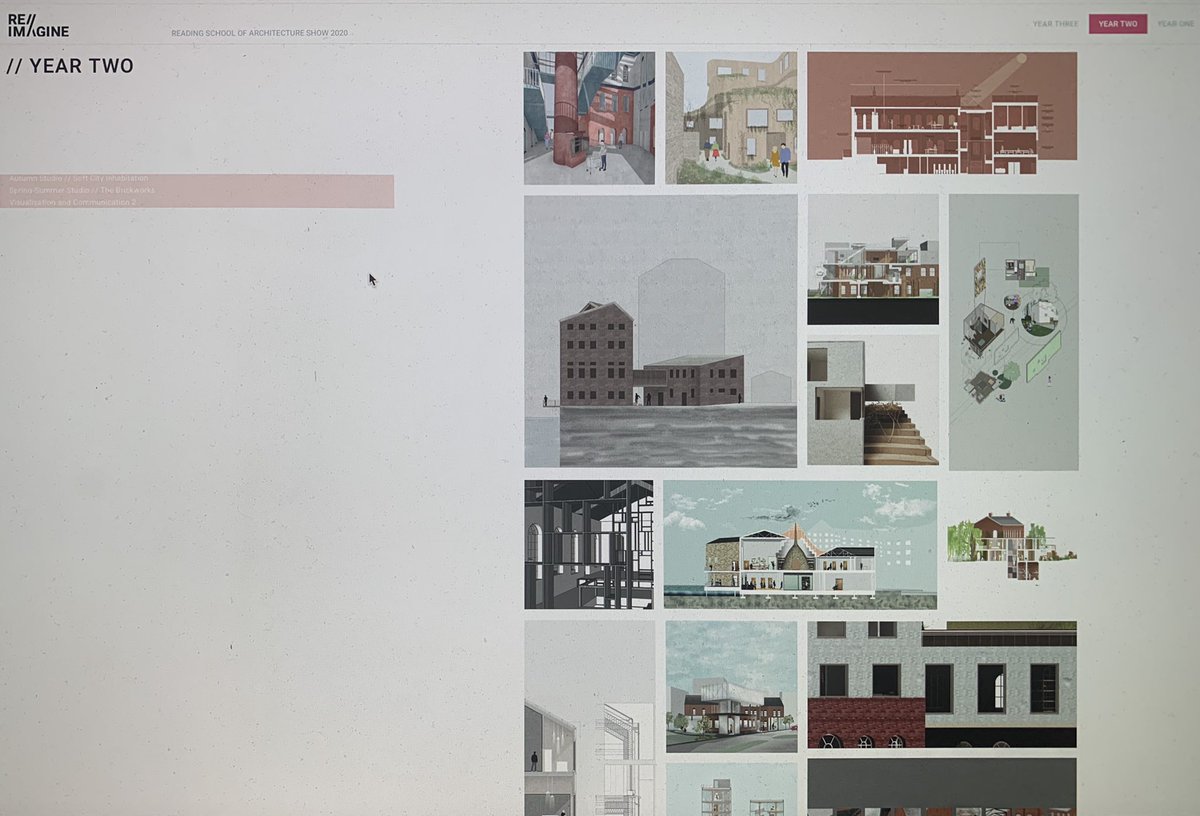 DbrayArchi's tweet photo. Live now our end of year show @UniRdg_Arc showcasing the amazing inspiring hard work of our students here https://t.co/V5F4yj0An7 @lorainefarrelly @FloraArchitect @Amy_Butt_  @DrPenelopePlaza @Studioberman #architectutre #education #NextGeneration https://t.co/gLTe0R3fHe