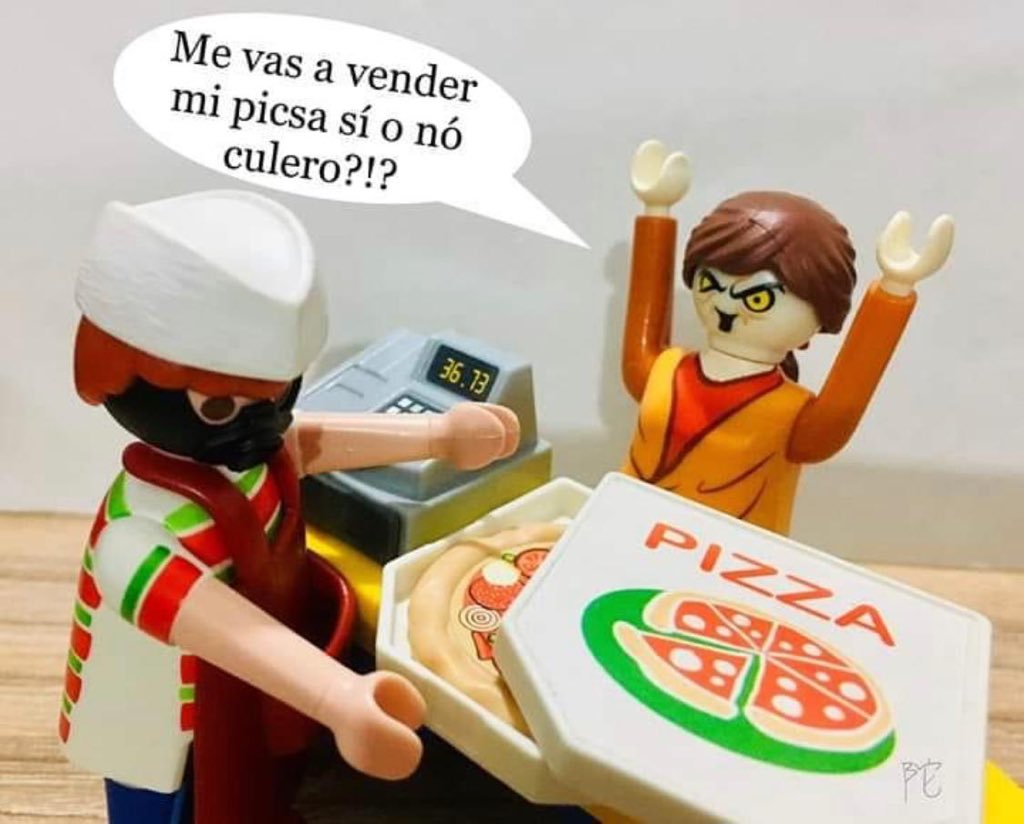 Jajajajajajaja se maman @nenadelafuente #LadyPizza #viernesdecrueldad