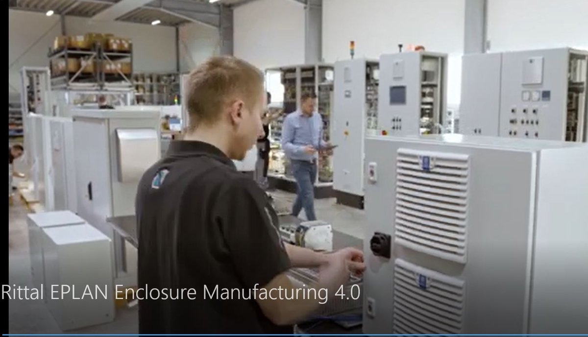 RittalCanada's tweet photo. #FridayVideo @Meurer-etechnik invested in the #Perforex, and with the help of #Rittal and #EPLAN, has completely reorganised its engineering, work preparation and production departments to reduce costs and enhance efficiency! #engineering #design https://t.co/tU7Gte76ub https://t.co/mZncohSQgk