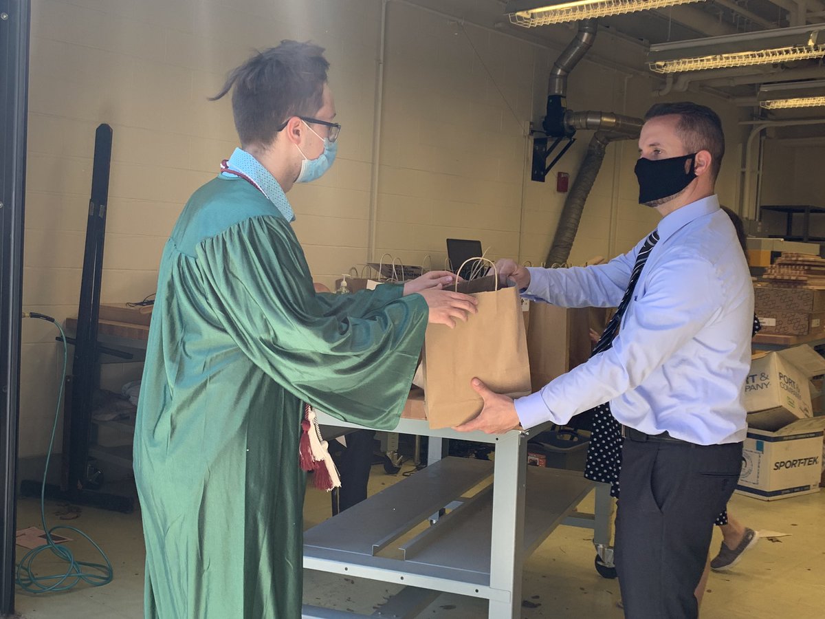 baileyfaywright's tweet image. Before they go, graduates pick up their official transcripts and a class gift at Maloney High School. Gifts include a senior tshirt, a Maloney water bottle, a yearbook if they bought one and some info on senior class raffles. #meriden