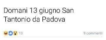 Auguri a tutti i Tantonio e Tantoniette!