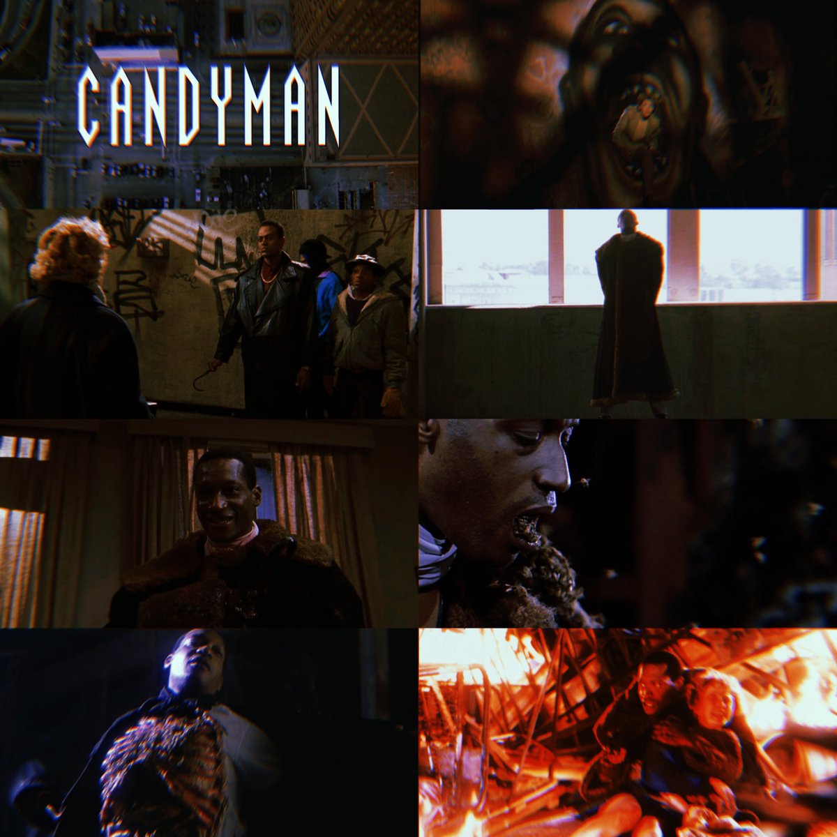 mrhelloweenman's tweet photo. I am the writing on the wall, the whisper in the classroom! Without these things, I am nothing. So now, I must shed innocent blood. COME WITH ME! 🍯 🐝

#horror #horrorfan #candyman #tonytodd #horrorfan #HorrorCommunity #slasher #scary #chiller https://t.co/y9xW9w7qXL