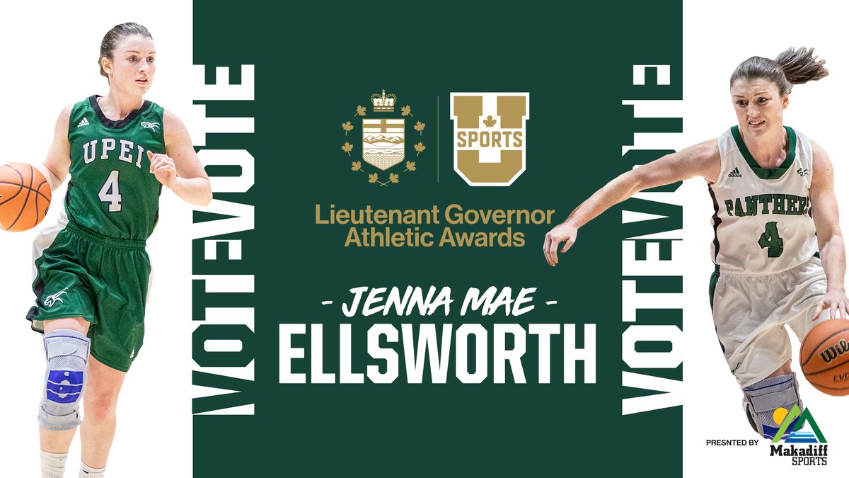 🚨Panther fans, we need YOUR help and your VOTE!🚨

Our very own JENNA MAE ELLSWORTH has a chance to become the U SPORTS Female Athlete of the Year!🏀

Here's how to vote⬇️

STEP 1: Visit this link➡️ usports.ca/en/special-eve…

STEP 2: Select Jenna Mae Ellsworth

#VoteJennaMae