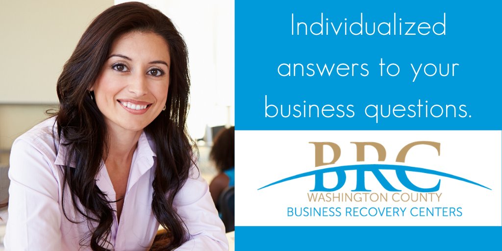 The Washington County Business Recovery Centers (BRC) exist to connect business owners in Washington County, Oregon, to the resources needed to recover. #BizRecovery

Learn more: businessrecoverycenters.org