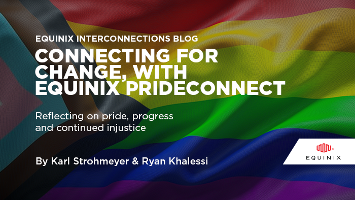Equinix's tweet photo. This summer marks the 1 year anniversary of the launch of #Equinix #PrideConnect. Read about the commitment we've made to create a workplace culture where ALL employees can confidently say: "I'm safe, I belong, and I matter". https://t.co/fd3YrgLJ3D https://t.co/qiQEMZMd5L