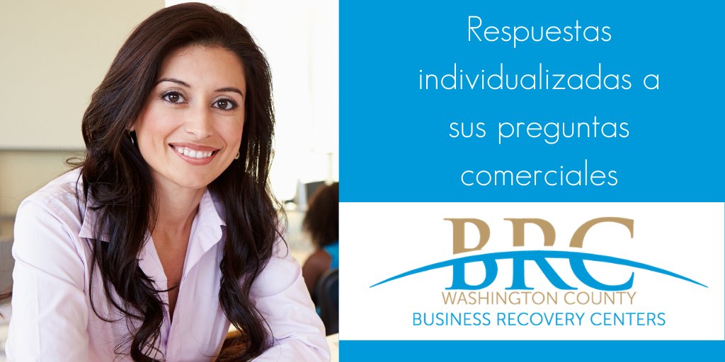 Los Centros de Recuperación de Empresas del Condado de Washington (BRC, siglas en inglés) existen para conectar a los dueños de negocios en el Condado de Washington, Oregon, con los recursos necesarios para recuperarse. #BizRecovery

Aprende más: businessrecoverycenters.org