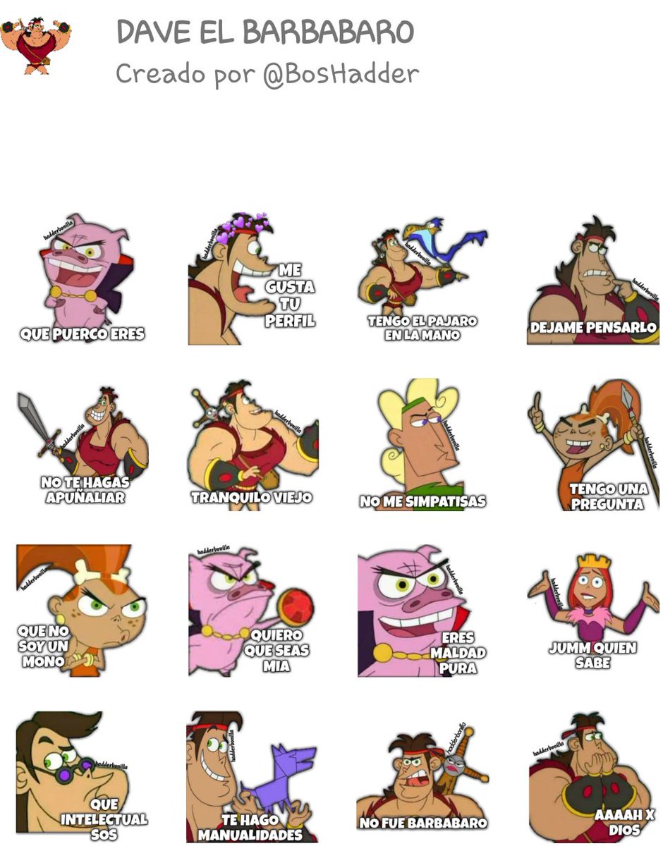BosHadder's tweet photo. Holi les traigo stickers para WhatsApp algunas de mis creaciones les gustan dale favorito y entra al grupo y pidanlos y cualquiera que quiean
https://t.co/93JASs3Hnx
#stickerswhatsapp #Stickers #Whatsappgrouplink #whatsappGroups https://t.co/JCz4G7uac5