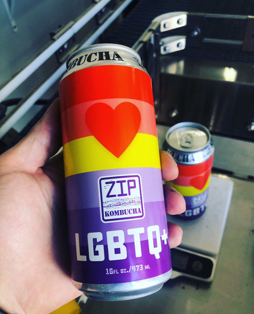 ZipKombucha's tweet photo. Can release today! Starting at 4PM. Pre order your LGBTQ+ Cans online and skip having to wait in line at the register.
https://t.co/Ea0wVsOeix
#zipkombucha #alaskankombucha #localkombucha #PrideMonth2020 #pride #loveislove #kombucha #anchoragepride https://t.co/OBvT8ay5im