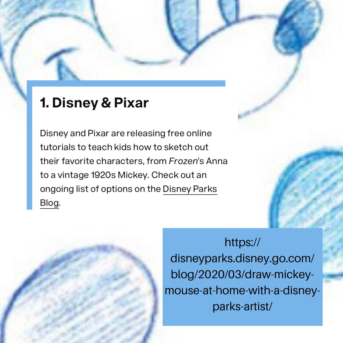 flh_ess's tweet photo. 4 Free Virtual Drawing Classes to Engage Kid’s’ Creativity (and Keep Them Busy For a Bit)

Drawing tutorials are popping up all over the internet, and these eight will get your family learning from amazing art museums and Disney animators. 

#essrocks #lmsvheart #afterschool https://t.co/BSnWVNxjTA