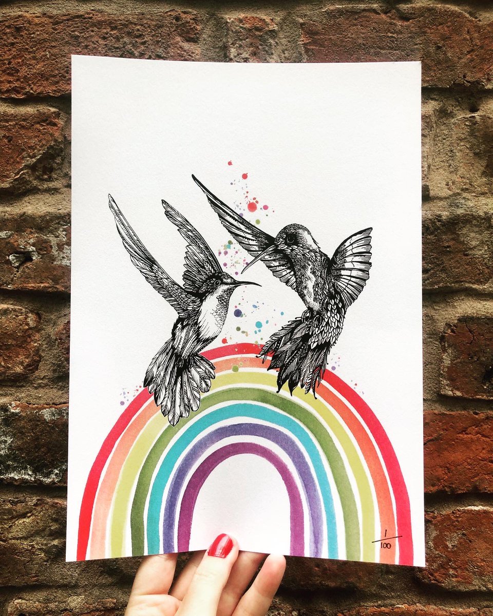 InkIncDesign's tweet image. Join us over on Instagram for the #mcdcpopup event @ManchesterCraft ❤️ We have this beautiful A4 print for sale, with a £10 donation from each sale going to the incredible @TrussellTrust 🌈❤️