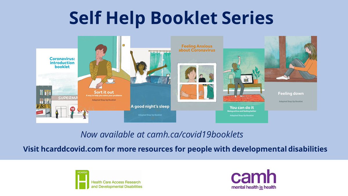 H-CARDD (@hcardd) on Twitter photo Sharing this self-help booklet series for people with intellectual disabilities, developed by Andrew Jahoda at <a href="/UofGlasgow/">University of Glasgow</a> and colleagues. Now available at: camh.ca/covid19booklets Sharing this self-help booklet series for people with intellectual disabilities, developed by Andrew Jahoda at <a href="/UofGlasgow/">University of Glasgow</a> and colleagues. Now available at: camh.ca/covid19booklets