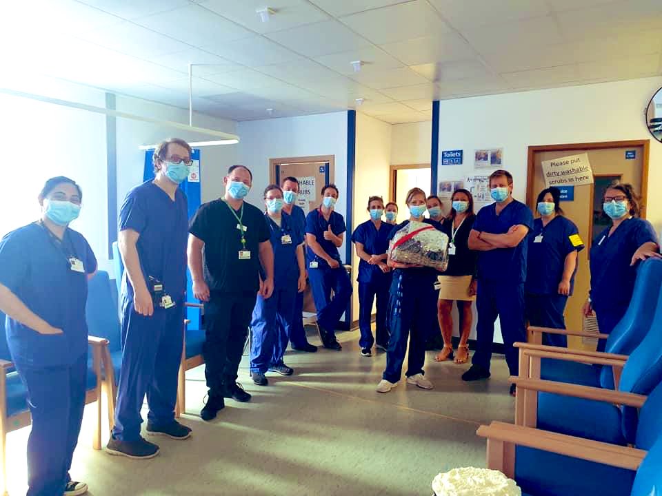 Would like to wish Helen Holloway all the best in her new role in the respiratory team. We joined our ED Family on the same day 17 years ago and have seen many many changes to practice , the department and the team : what a journey and what a consistently fabulous team. Good luck