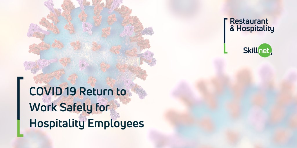 #FREE Covid 19 #Return to #Work #Safely e-learning training courses for #Restaurant, #Cafe, #Gastro Pubs &amp; #Hotel employees now available:

Restaurant, Cafe &amp; Gastro Pub Employees: ow.ly/cNq150A6iOP

Hotel Employees: ow.ly/fiCD50A6iOQ
