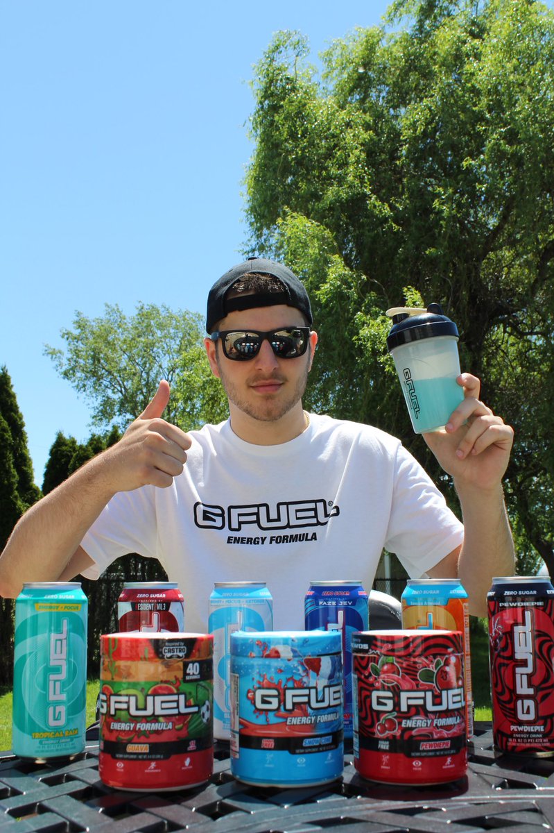 So excited to be powered by <a href="/GFuelEnergy/">G FUEL®</a> but it is even better that it is now locally distributed by EDM Distributors in my hometown of Buffalo!📍
Using code “MACK” online at checkout will take 30% off your G Fuel order, so don’t wait!🚨