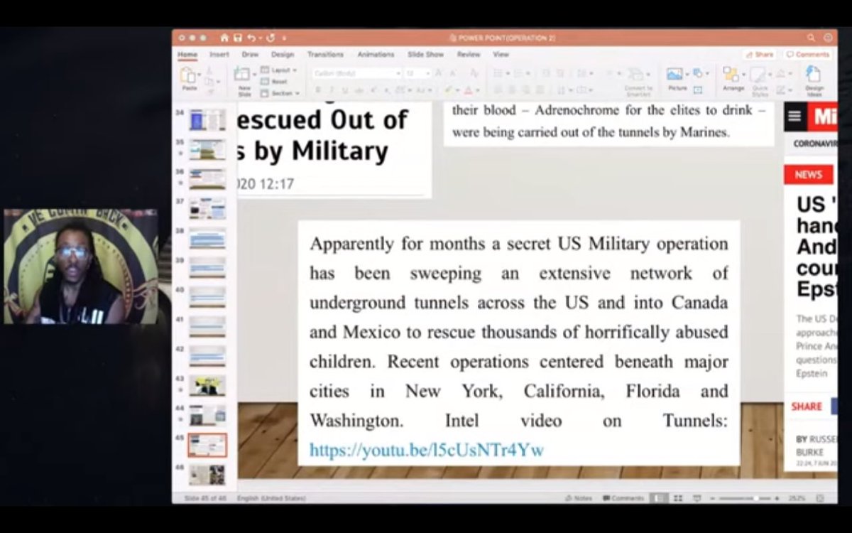 FreetheButerfli's tweet photo. Young Pharaoh says everything in this video about children that were rescued from the DUMBS by marines last April.
They were malnourished,locked and caged,abused and traumatised.
This is real and the harvest of adrenochrome by these demons is fucking real as well! https://t.co/ysMwSHkRg1