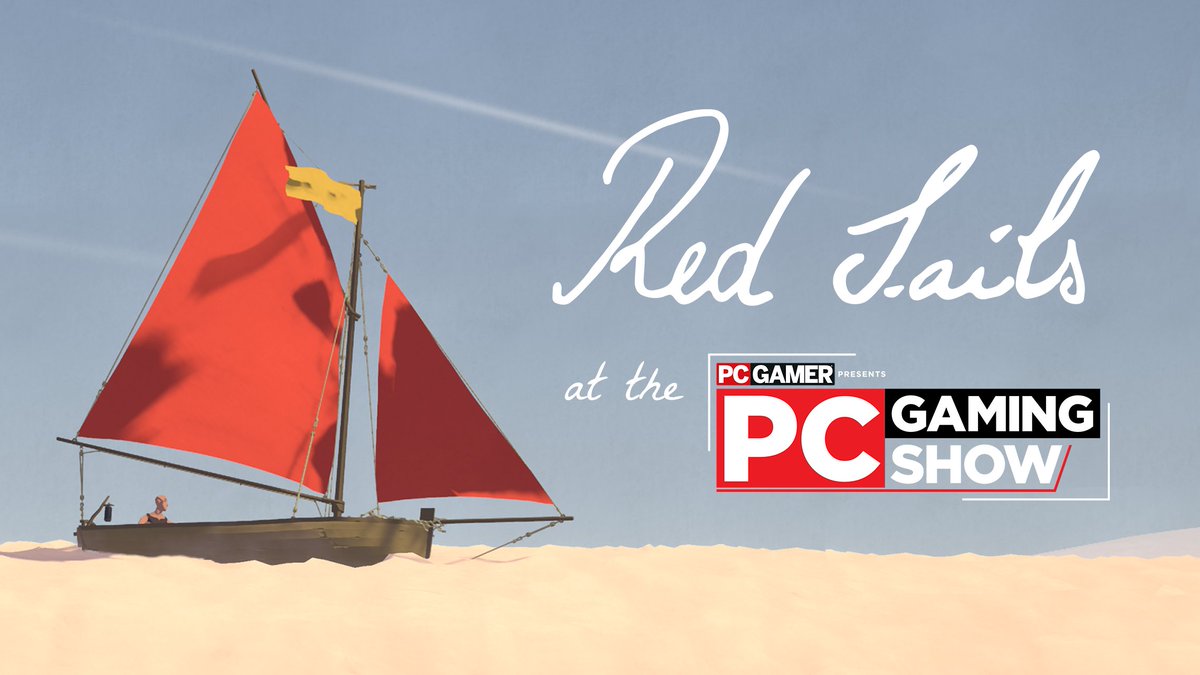 Join us and discover more about #RedSails⛵️ at the #PCGamingShow, tomorrow (Saturday, June 13th) at 11am PT (or 8pm CEST)!