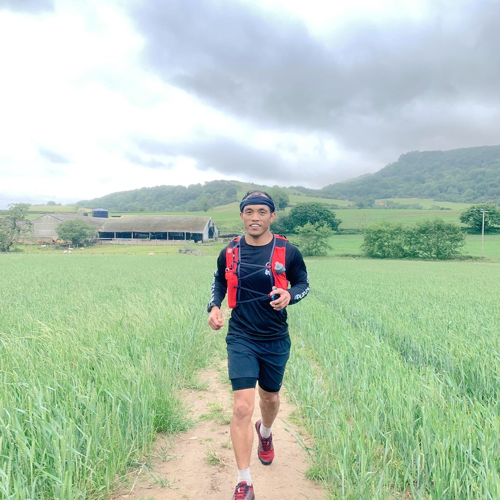 asok804's tweet photo. The plan to opt out long runs went out of the window after a great Plod on the trails with @ranahem topping up more miles for @RSigsCharity #100for100 @R_Signals @inov_8 @trailoutlaws @UKRunChat @kajinewc #trails #thevitallink #certacito #PlodAlong #246team #RoyalSignals100 https://t.co/w3pBjko1Nr