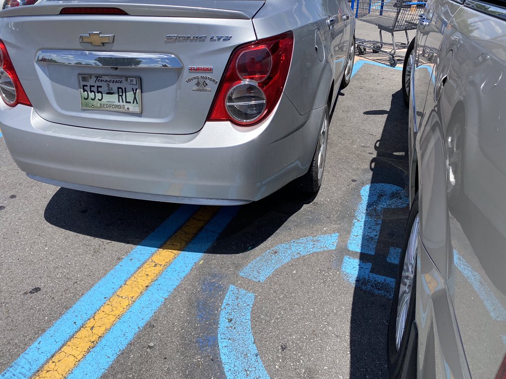 Sorry ya’ll, family life has been busy around here and we havent posted much. Here is a teaser to keep ya’ll going.. #badparking #parkingfail #douchebag