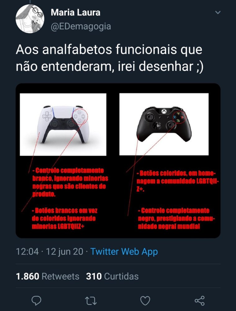 Militanteschato's tweet photo. todo mundo pedindo, botei. https://t.co/3aIWpMMQfX