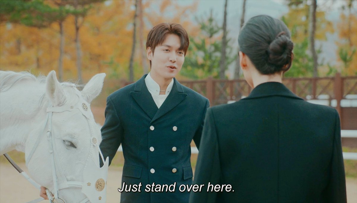 In TKEM's official description [given before the drama started airing], it was said that LG and GSR are "two people who have no choice but to coexist."And that's why that scene had potential... But it went nowhere.