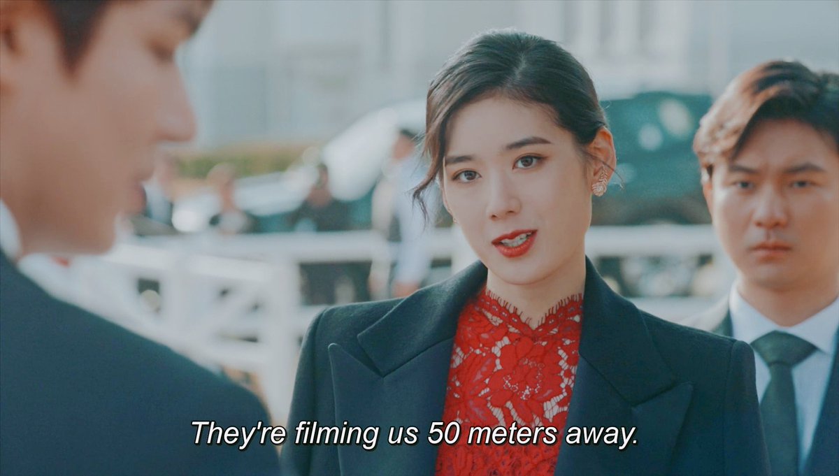 In TKEM's official description [given before the drama started airing], it was said that LG and GSR are "two people who have no choice but to coexist."And that's why that scene had potential... But it went nowhere.