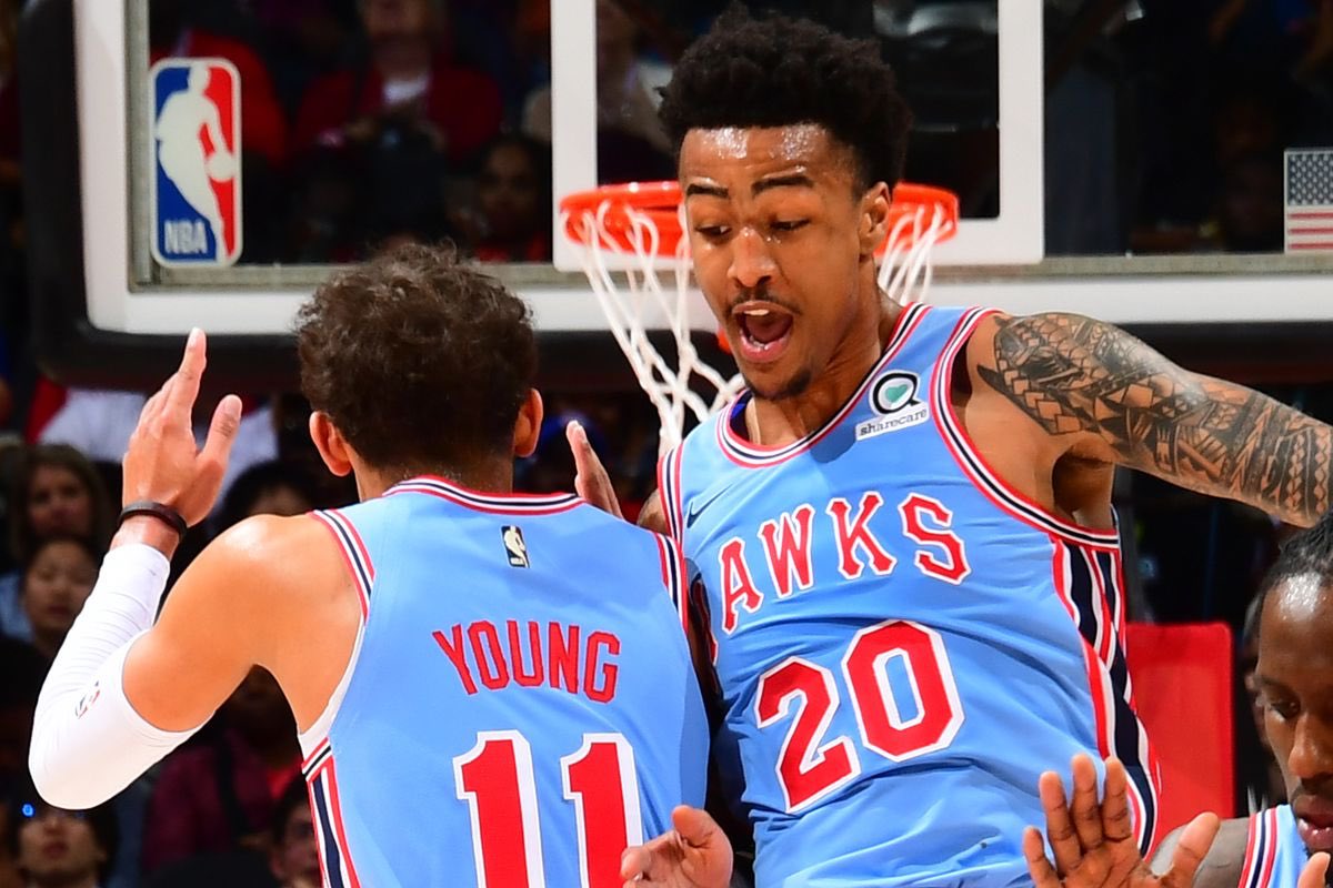 TheDunkCentral's tweet photo. “I feel like we’re the best young duo in the league.”

-John Collins on him and Trae Young 

(Via The Athletic) https://t.co/74N4XwAFSK