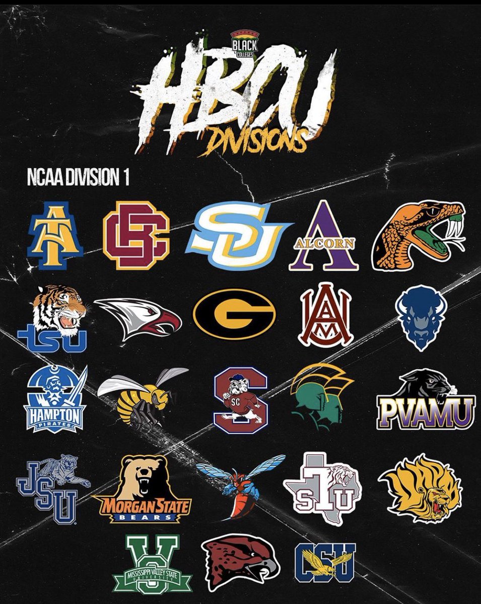 jussmikeyy's tweet photo. African American athletes attend a HBCU https://t.co/BWAytDCXPN