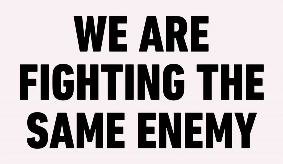“We are all fighting the same enemy" - <a href="/theispco/">Inspiration Space</a> Founder, <a href="/lianafricker/">Liana Fricker</a>, in this week's episode of <a href="/thewotpod/">Women On Top</a>. 
❤️🧡💛💚💙🖤

🎙: thewotpod.com/episodes/episo…