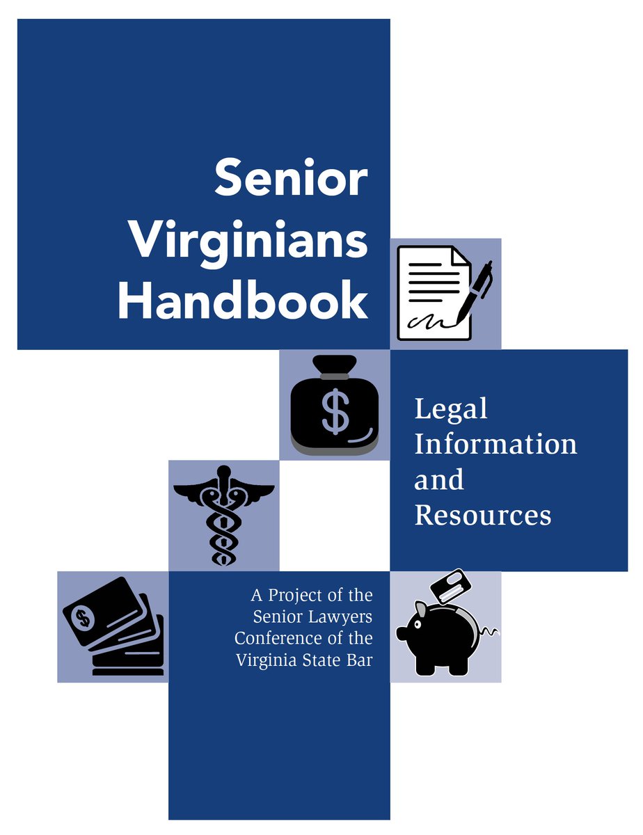 VAStateBar's tweet photo. It's here! The updated Senior Virginian's Handbook has arrived and is ready for your order. Read more about this hand resource and how to get yours: https://t.co/V3rfBLl7LZ

#virginia #lawyer #vsb #seniorvirginians #lawguide #lawfacts #laweducation https://t.co/OThgNQR73B