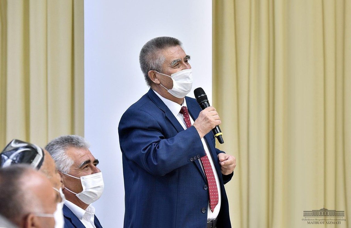 president_uz's tweet photo. President Shavkat Mirziyoyev meets with locals in Almazar district. Poverty reduction, investment projects, job creation, living conditions improvement under focus.
#Mirziyoyev #Almazar #dialoguewithpeople #wellbeing #jobcreation #investmentprojects https://t.co/MjCEXweULs