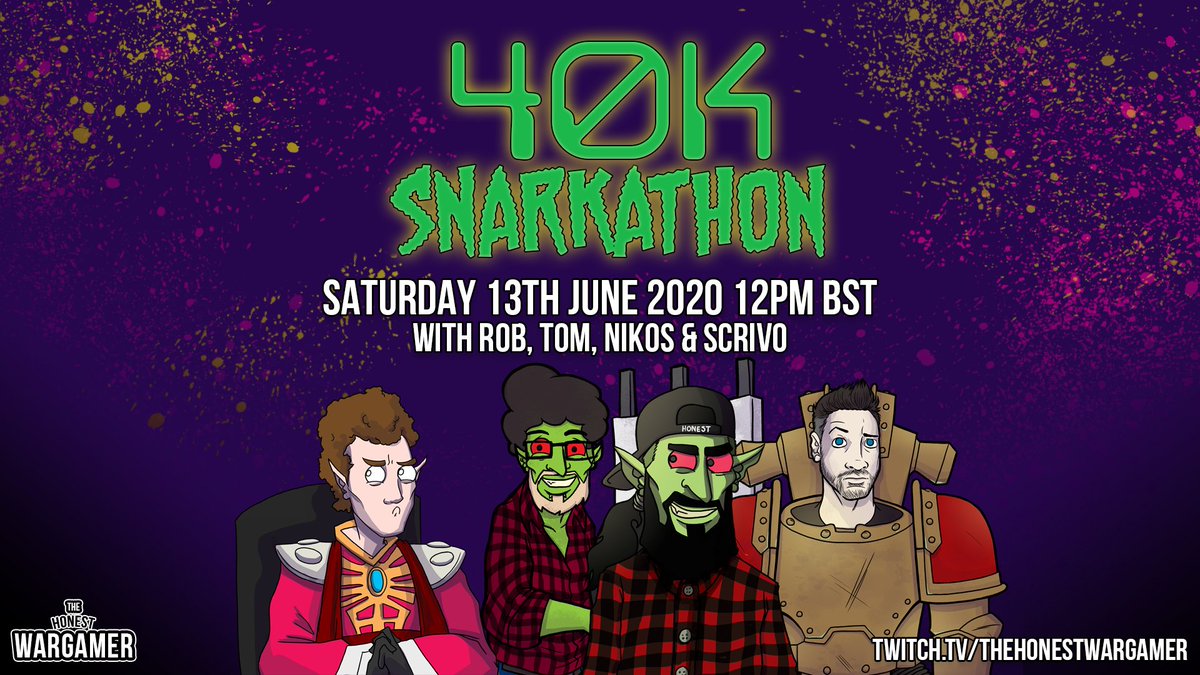 HonestWargamer's tweet photo. Join The Gang tomorrow as they #LiveReact to the reveal of The Boxset!? Are we in for some new surprises or will Scrivo still be salty?
Tune in on Twitch live from 12PM BST:
https://t.co/z7uZg2l3FK https://t.co/qK3q2tr3pY