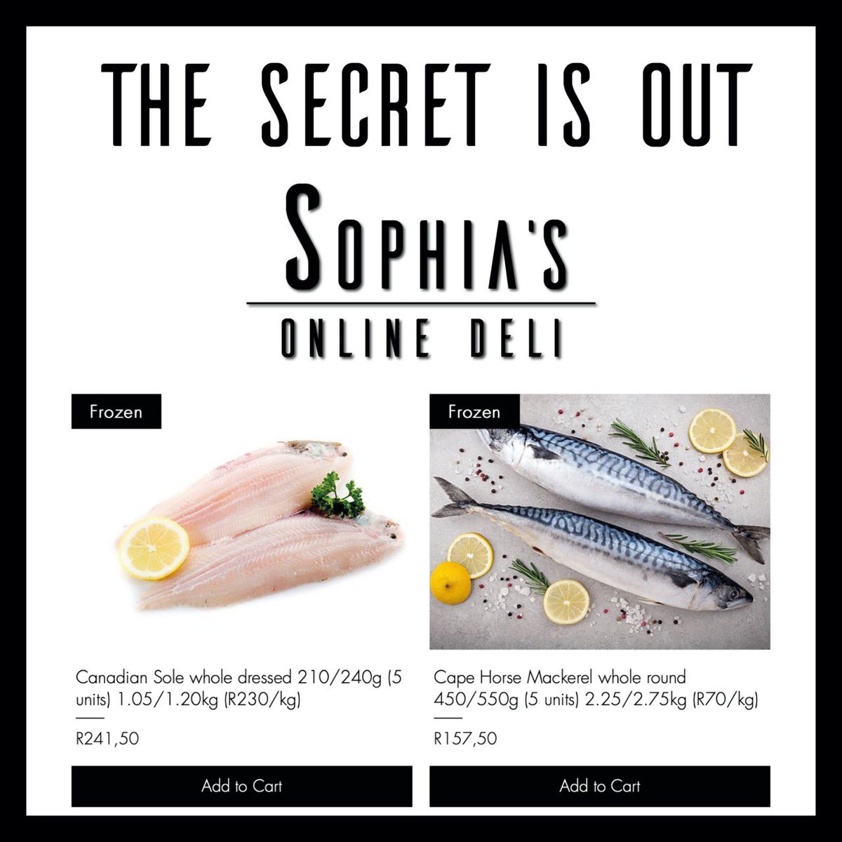 BlakesFineFoods's tweet photo. Our secret is out...Blake’s has launched Sophia’s Online Deli. Spoil yourself with our finest selections of meat and seafood. Click on the link to check it out! 📲🛒💳 

https://t.co/7prbRi23Jf

#blakesfinefoodssa #sophiasonlinedeli #purdonwagyu #angusgrassfed #venison #fish https://t.co/XoPBgWak4p
