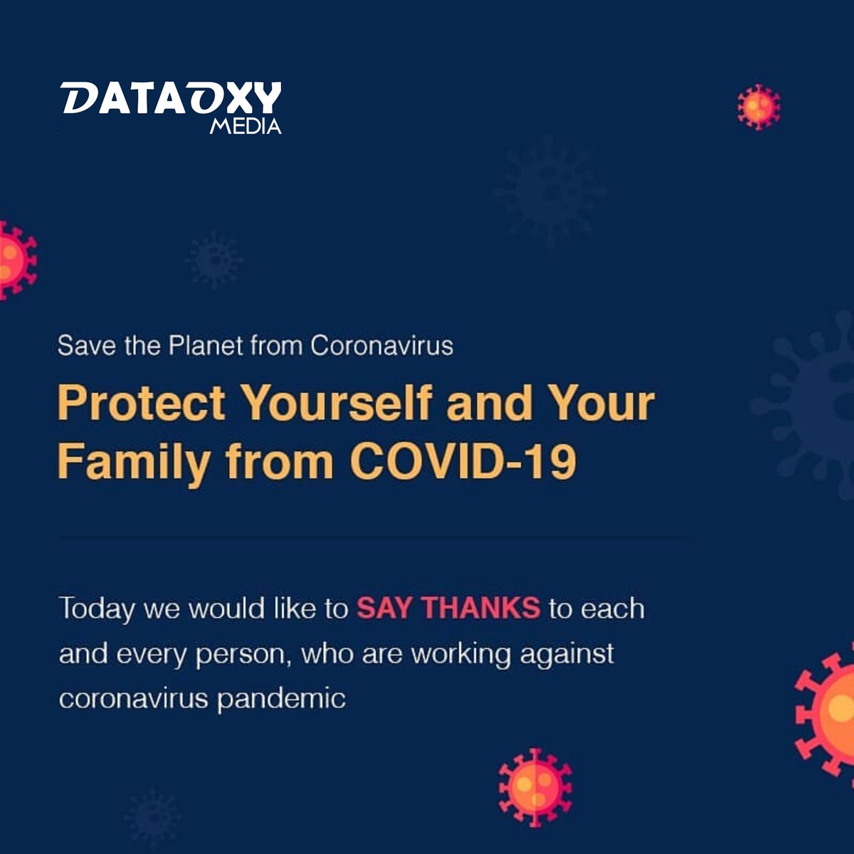 DataoxyMedia's tweet image. Dataoxy Media is stand united amidst the pandemic and together, we are tackling COVID-19 in every way we can. #Covid19 #IndiaFightsCorona #DataoxyMedia