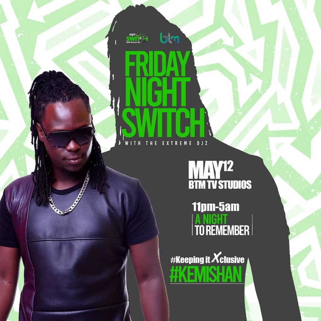 ArihoEd's tweet photo. Our team is ready to mashup your night on #BTMNightSwitch๐ฅ
Tune in from 11pm till late...๐๐๐๐ @DjCiza @kemishan @Twilight https://t.co/uD4KQVlaxK