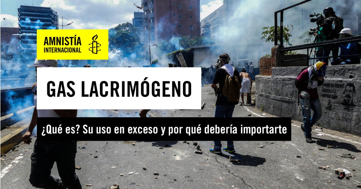 amnistiaar's tweet photo. ⚠️ Gas lacrimógeno: una investigación

Lanzamos un sitio multimedia donde se examina en qué consiste el gas lacrimógeno y cómo se utiliza. 

❌ También se documentaron decenas de casos de uso indebido por las fuerzas de seguridad en todo el mundo

👇
https://t.co/YsETpeIbng https://t.co/gtwk7petyY
