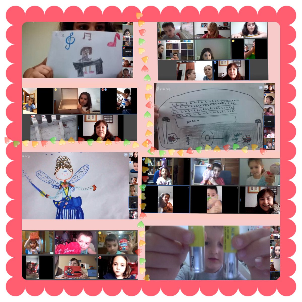 SantJosepReus's tweet photo. #P5 fem càlcul mental, busquem objectes i ens dediquem uns dibuixos! #santjosep125anys #escalainnovadora #classevirtual #ustrobemafaltar #infantil https://t.co/7Bv0pqRAFu