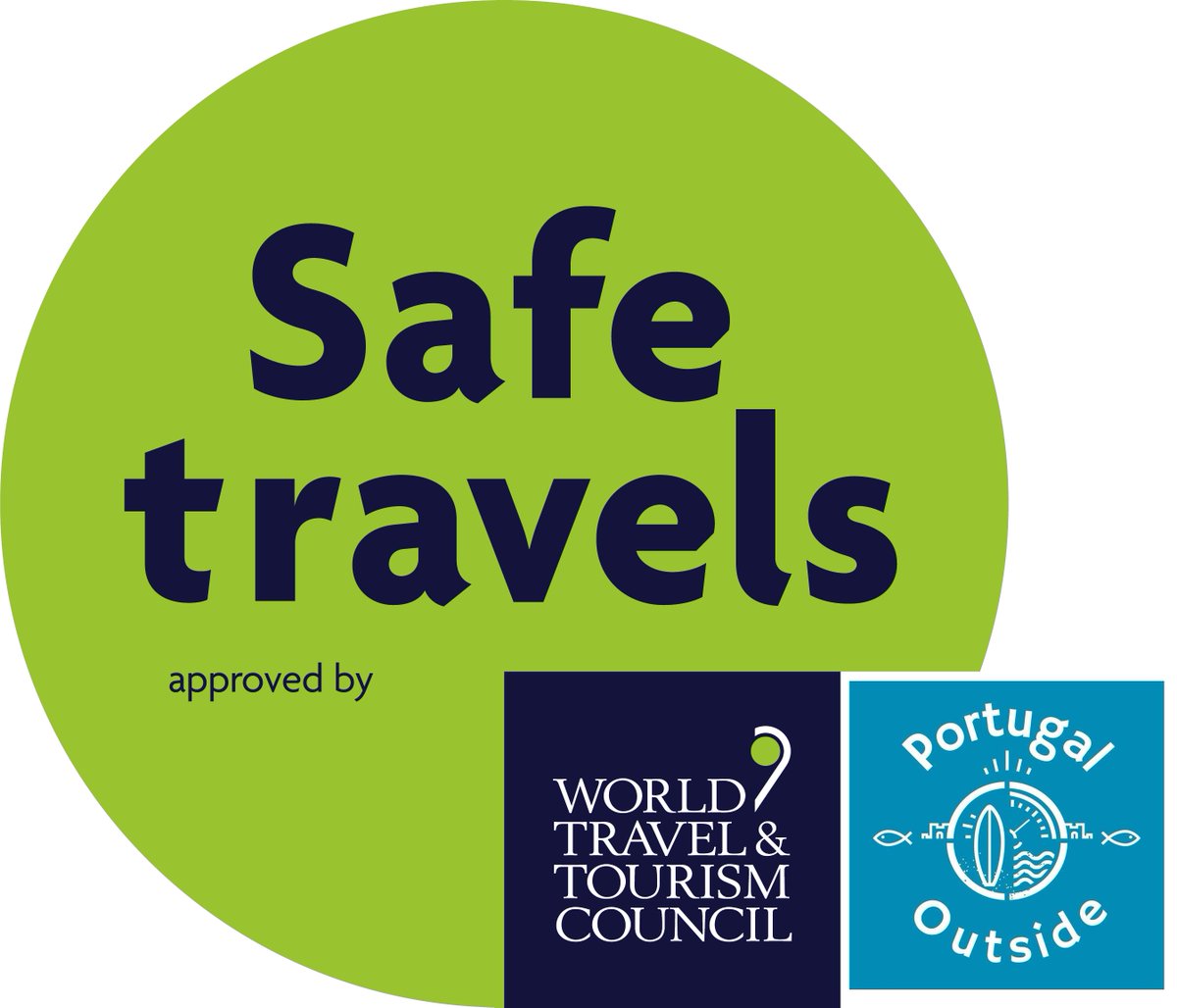 Portugaloutside's tweet photo. Portugal outside was recognized by the World Travel &amp; Tourism Council.
After certification by Turismo Portugal now this international recognition.
We will always continue to work so that you get to visit Portugal safely.
#visitportugal #travel #cantskipportugal #safetravels https://t.co/8IojQRpvBu