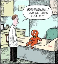 IPS_Tampa's tweet photo. If icing you knee didnt work, maybe try a different color icing? Or talk to your doctor and see if exercise, unloader braces, or viscosupplementation could be treatment options for you!

#IPS #integrativepracticesolutions #osteoarthritis
#exercise #kneepain #knee #hyaluronicacid https://t.co/4Y8X2NGPAU