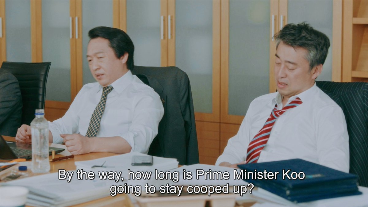 Let's talk about Corean people. In the first episodes, it was said several times GSR had a high approval ratings.But the moment LG announces a Queen that isn't her, said approval ratings drastically fall because of that? It would've never happened to a man as PM.