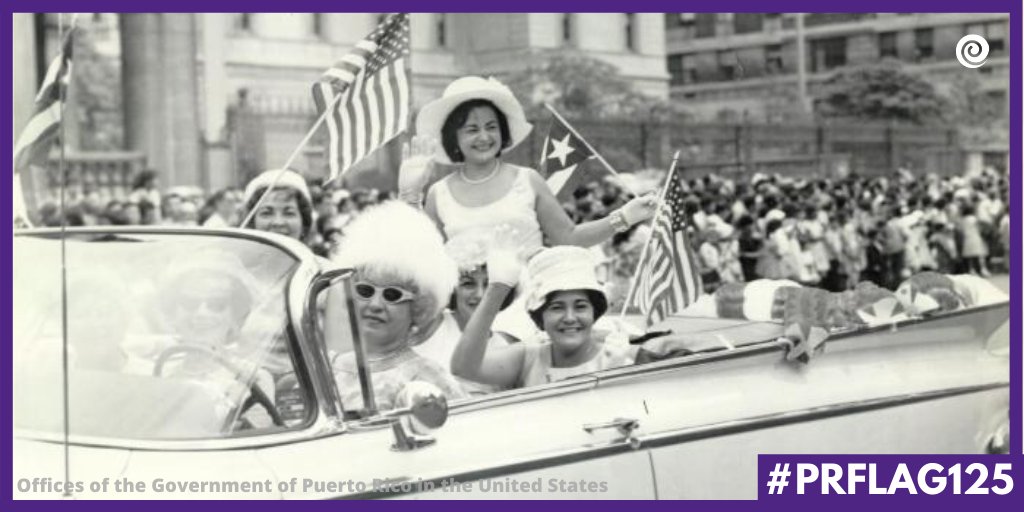 CentroPR's tweet image. Queen of the Puerto Rican Day Parade, 1967.
@PRparadenyc #NPRDP #Flag125