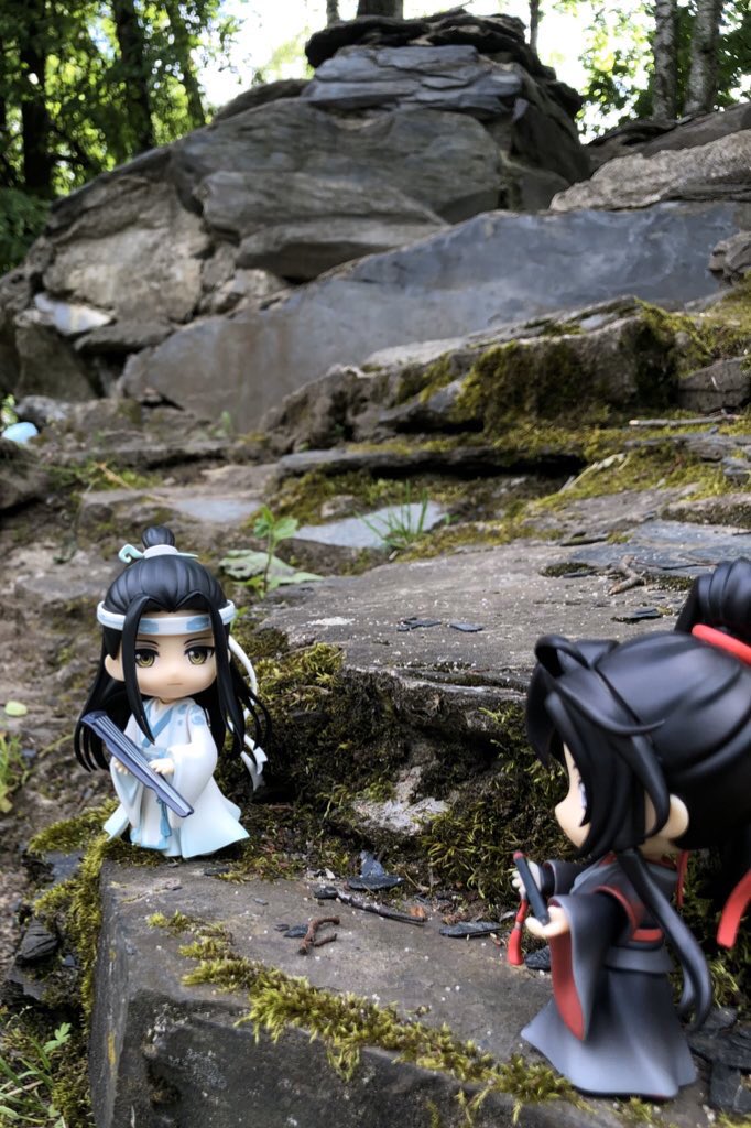 Eiri_218's tweet photo. "Cos without your love my life
Ain't nothing but this carnival of rust" (Poets Of The Fall - Carnival of Rust) #mdzs #LanZhan #WeiYing #WangXiang #NowPlaying #Carnivalofrust #魔道祖师 #蓝湛 #魏婴 #Nendoroid https://t.co/qEfKzw0k3Q