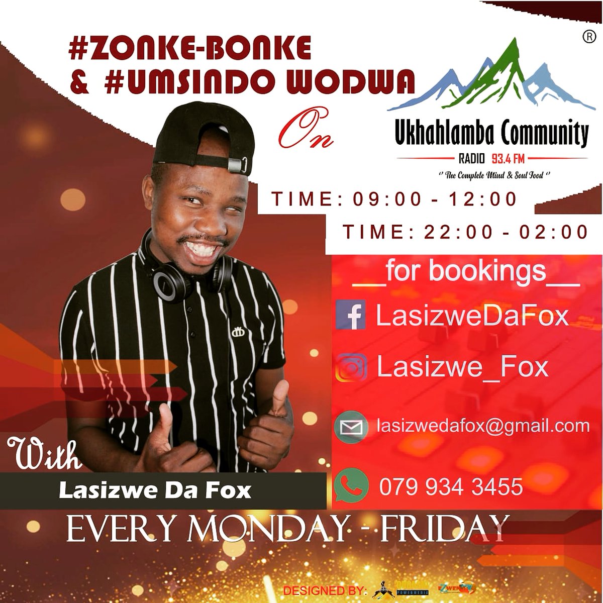 UkhahlambaFM's tweet photo. #UmsindoWodwa 10pm-02am On Ukhahlamba Fm93.4 with my self lasizweDafox 📻📻📻 https://t.co/ZTywbR5Yz5