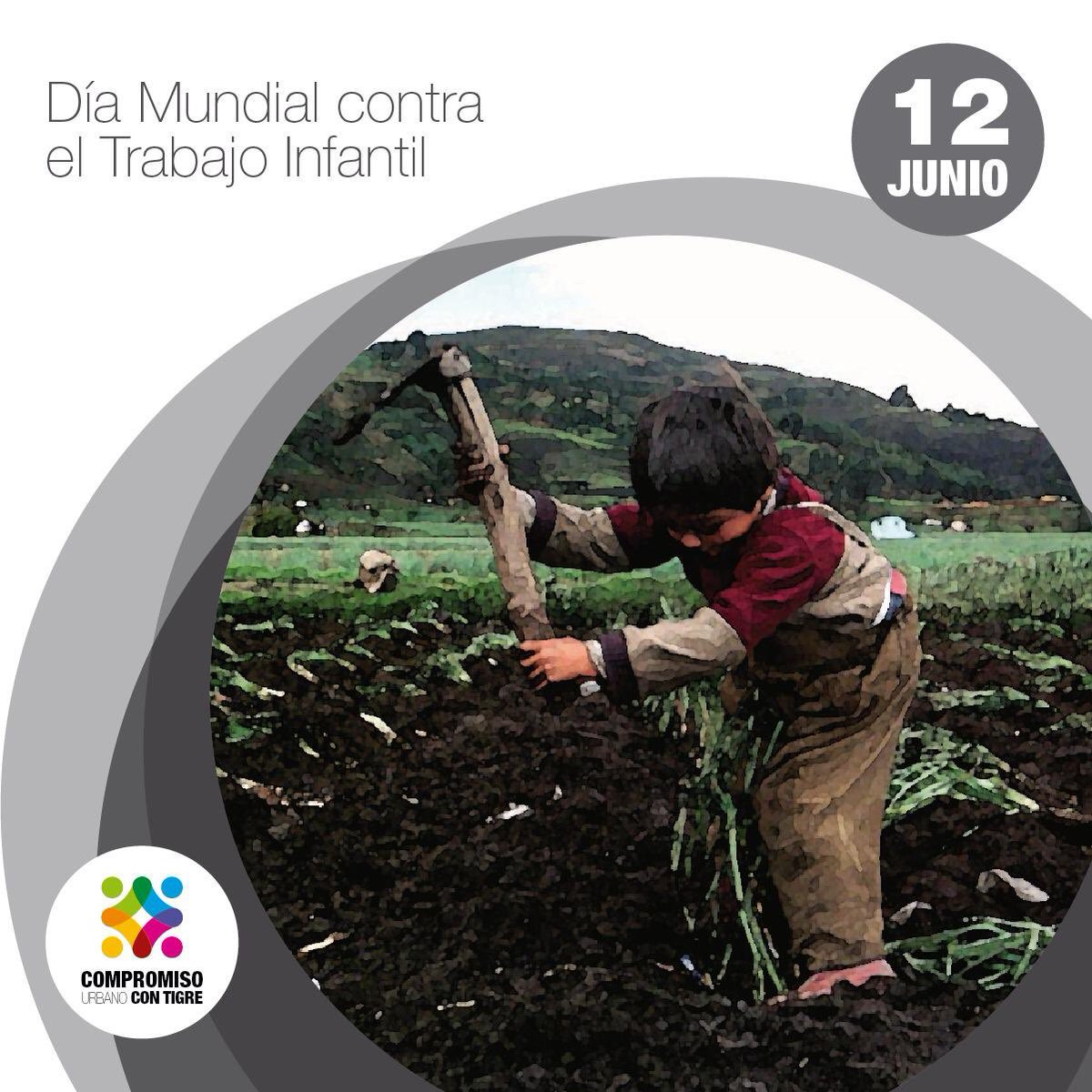 Los niños y las niñas no son mano de obra. 

Trabajemos por un mundo con más infancias felices. Trabajemos para erradicar el trabajo infantil para siempre.