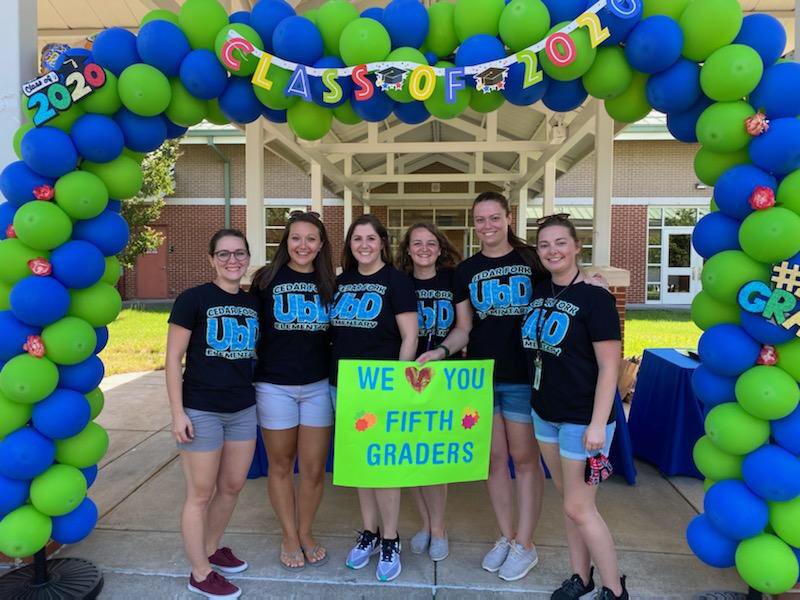 Congratulations to our Fifth Grade students who are now Sixth Graders!! Have a great summer!! ❤️❤️🎊🎉 <a href="/CedarForkES/">Cedar Fork</a>