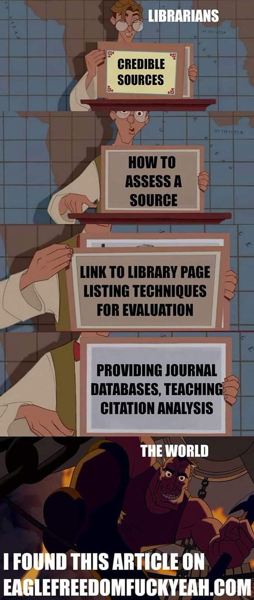 liberkiely's tweet photo. This one seems familiar 😉😅 #librarylife #healthlibs 

Credit: Kathryn Rose FB https://t.co/oIe0UUmxPb