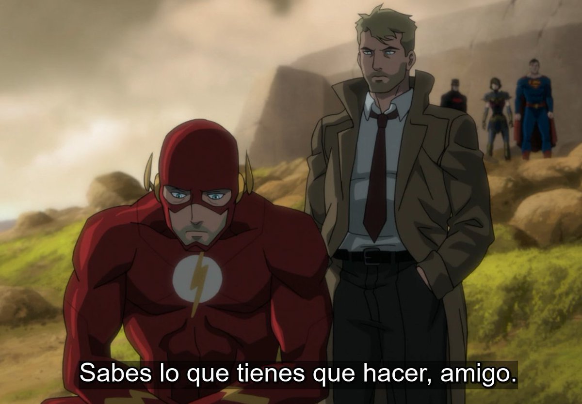 eyrova's tweet photo. Sí, otro #FlashPoint gracias. 
Buen final. #JusticeLeagueDarkApokolipsWar 
Las películas animadas de DC son mejores que los live action. Esta hay que verla de nuevo. https://t.co/V4NldZ7XuS