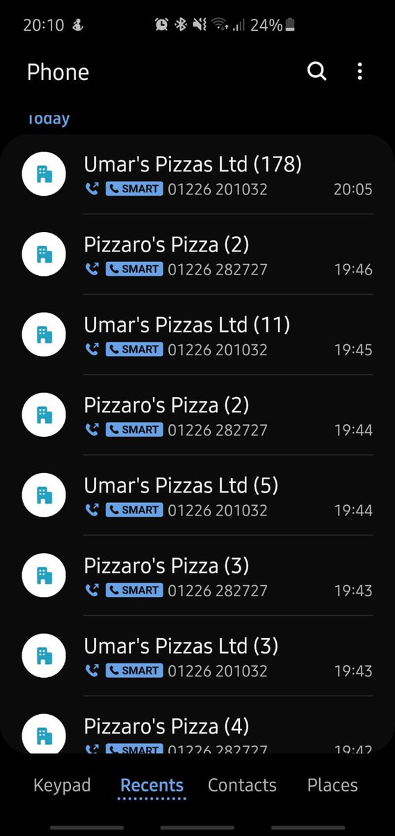 I'd like to say our diets going well but our call log to the local takeaway says different....