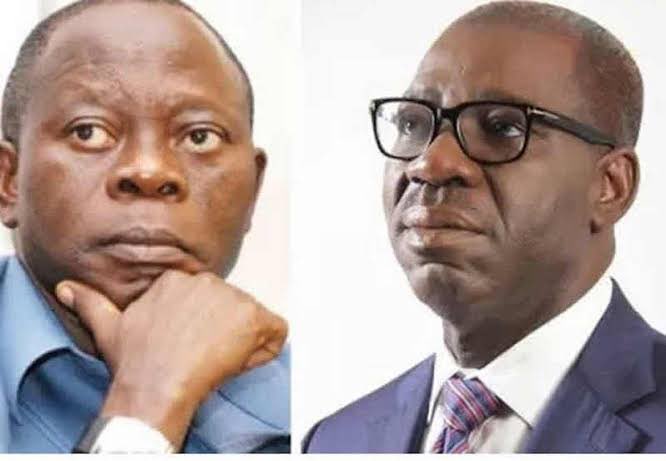 ibu thomas🇳🇬 (@hailfinger1) on Twitter photo Governor Obaseki was qualified to contest on the platform of the <a href="/OfficialAPCNg/">APC Nigeria</a> in 2016, but not qualified in 2020. He submitted the same credentials in 2020 as he did in 2016. The only difference is that, he refused to submit to the dictates of Oshiomhole. APC is a big scam. Governor Obaseki was qualified to contest on the platform of the <a href="/OfficialAPCNg/">APC Nigeria</a> in 2016, but not qualified in 2020. He submitted the same credentials in 2020 as he did in 2016. The only difference is that, he refused to submit to the dictates of Oshiomhole. APC is a big scam.