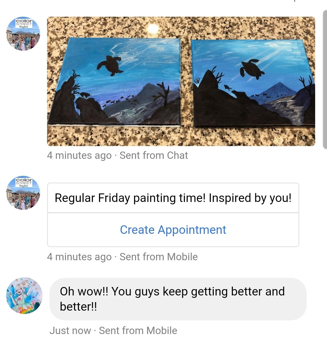 Even though I'm taking a break during the summer I keep getting these inspiring messages about how people are still painting on fridays! Oh my heart! <a href="/Dade_Middle/">Dade Middle School</a> <a href="/dade_schools/">Dade Schools</a>